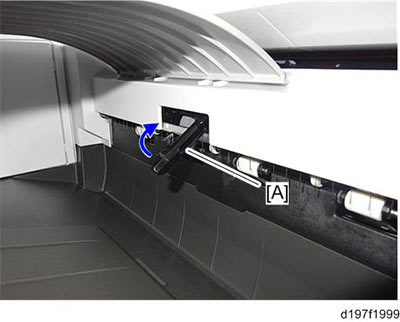 理光复印机系列初始供粉操作过程